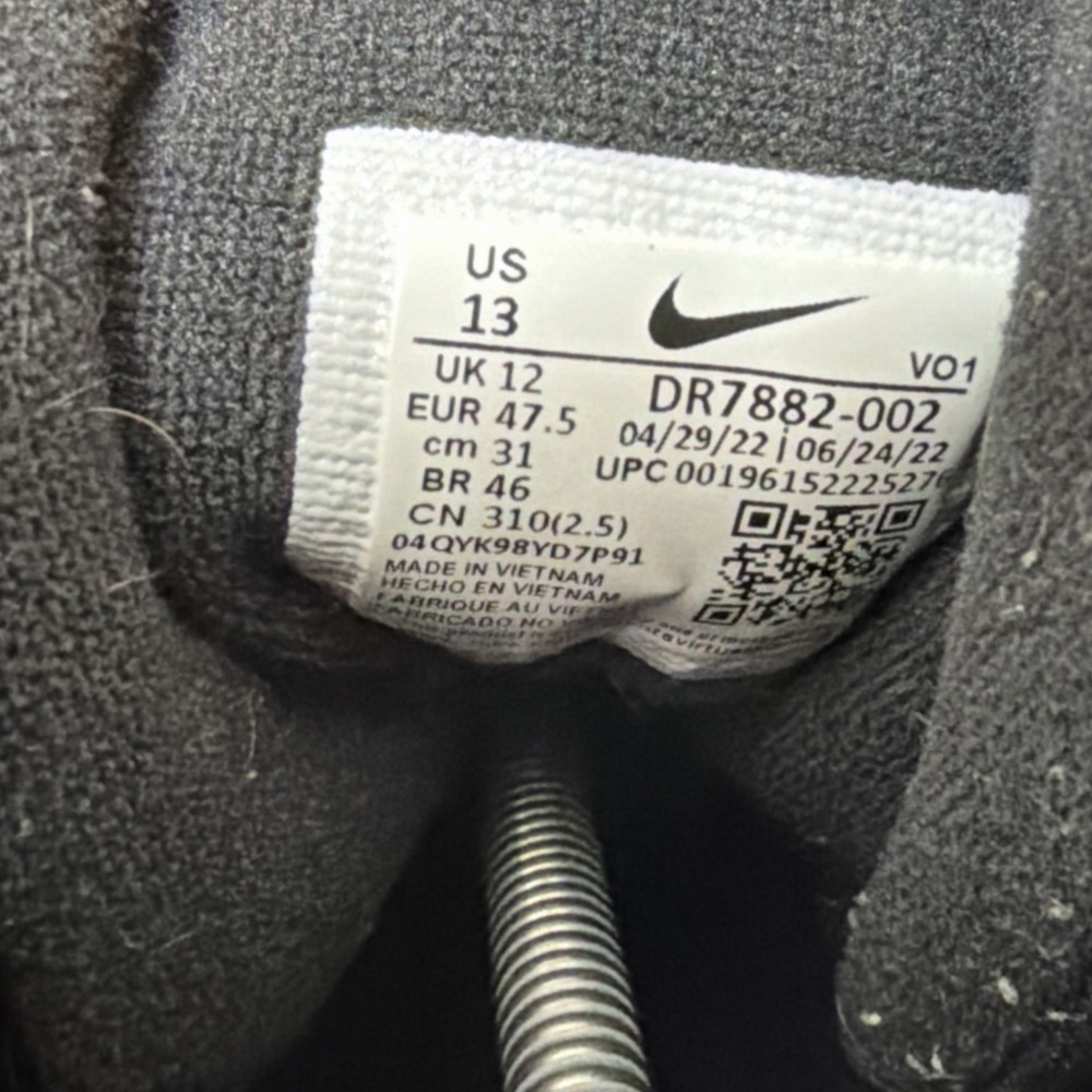 Nike Men's Court Vision Mid Sneakers Shoes DR7882-002, M Size 13 Casual Gym Shoe - Picture 16 of 16